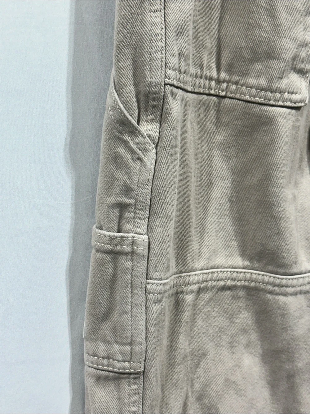 BDG Urban Outfitters Skate Utility Carpenter Pants Khaki 100% Cotton 32x28 - Picture 4 of 11